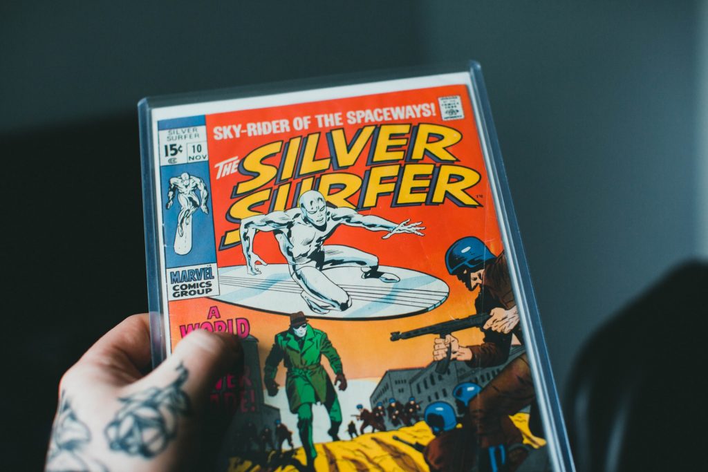 the silver surfer comic book